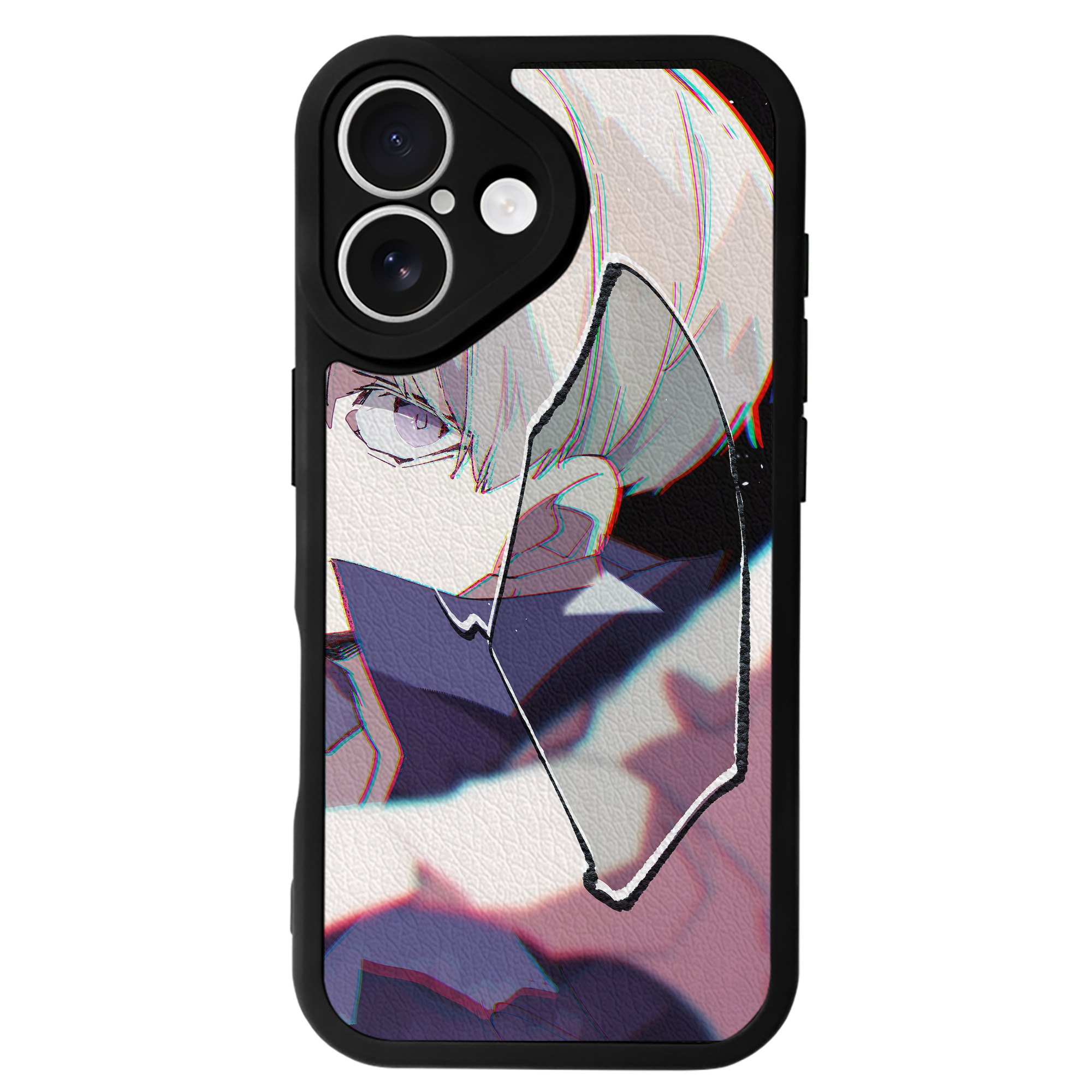 （画像用） 呪術廻戦 Jujutsu Kaisen 【iPhone 16シリーズ対応】シリコンスマホケース（レザー調） 材質：シリコン